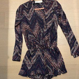 Vintage Havana Long Sleeve Romper